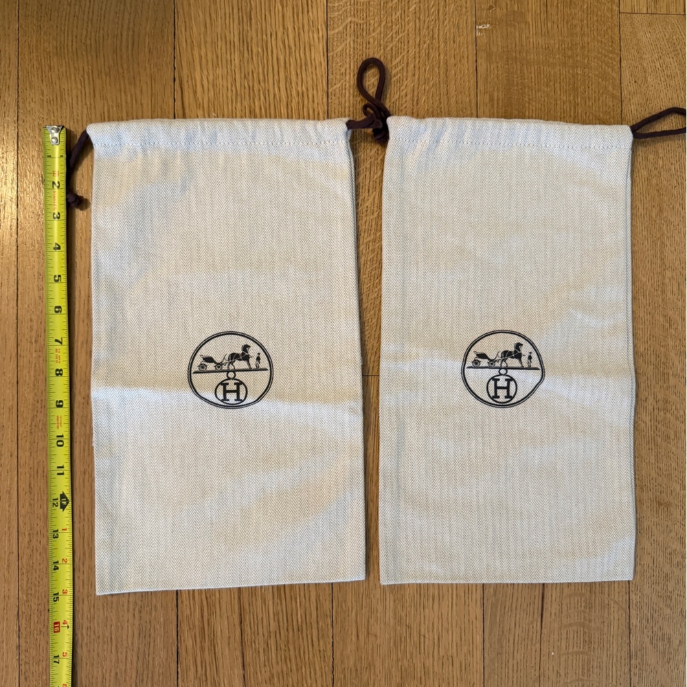 Hermès Beige Dust Bags